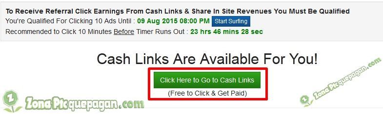 Cash Links